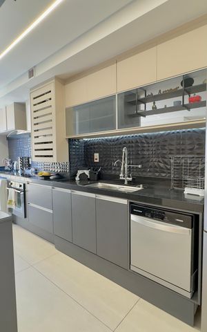 Apartamento à venda com 73m², 3 quartos e 2 vagas Apartamento à venda com 73m², 3 quartos e 2 vagasCozinha