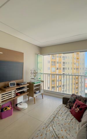 Apartamento à venda com 73m², 3 quartos e 2 vagas Apartamento à venda com 73m², 3 quartos e 2 vagasSala
