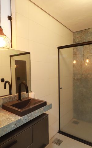 Apartamento para alugar com 120m², 2 quartos e sem vagaBanheiro social 