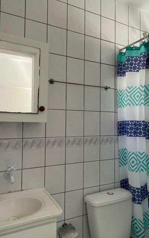 Studio para alugar com 22m², 1 quarto e 1 vaga Studio para alugar com 22m², 1 quarto e 1 vagaBanheiro