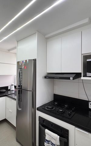 Apartamento para alugar com 43m², 2 quartos e sem vaga Apartamento para alugar com 43m², 2 quartos e sem vagaCozinha e Área de Serviço