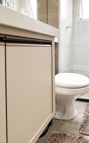 Apartamento para alugar com 54m², 2 quartos e 1 vaga Apartamento para alugar com 54m², 2 quartos e 1 vagaBanheiro Social