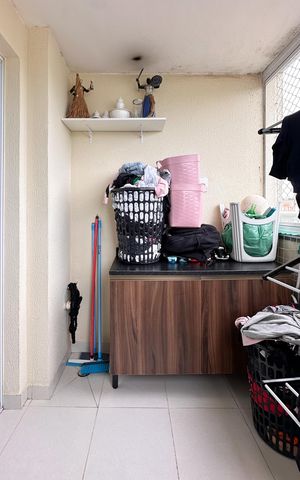 Apartamento para alugar com 54m², 2 quartos e 1 vaga Apartamento para alugar com 54m², 2 quartos e 1 vagaSacada