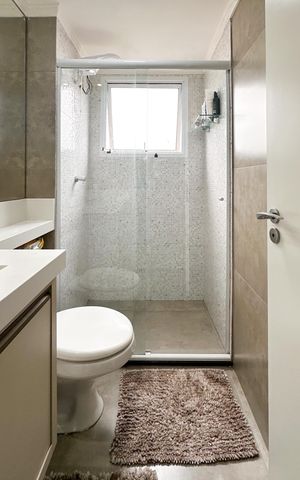 Apartamento para alugar com 54m², 2 quartos e 1 vaga Apartamento para alugar com 54m², 2 quartos e 1 vagaBanheiro Social