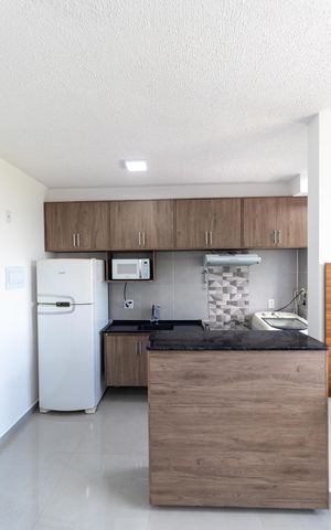 Apartamento para alugar com 38m², 2 quartos e sem vaga Apartamento para alugar com 38m², 2 quartos e sem vagaCozinha