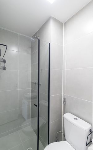 Apartamento para alugar com 38m², 2 quartos e sem vaga Apartamento para alugar com 38m², 2 quartos e sem vagaBanheiro