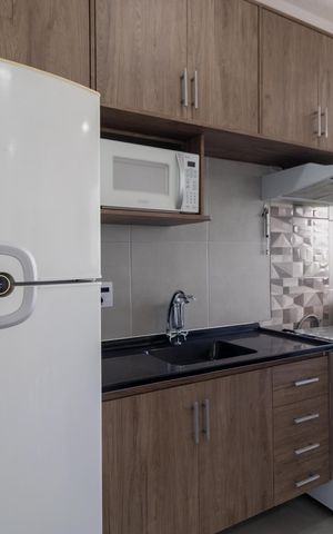 Apartamento para alugar com 38m², 2 quartos e sem vaga Apartamento para alugar com 38m², 2 quartos e sem vagaCozinha