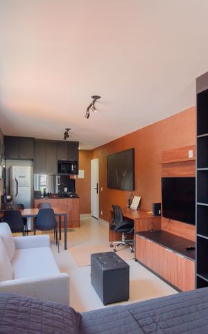 Studio para alugar com 29m², 1 quarto e 1 vaga Studio para alugar com 29m², 1 quarto e 1 vagaSala/Quarto