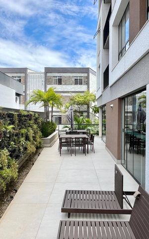 Studio para alugar com 37m², 1 quarto e 1 vaga