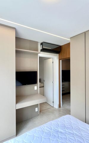Studio para alugar com 37m², 1 quarto e 1 vaga