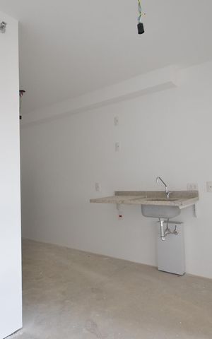 Studio à venda com 26m², 1 quarto e sem vagaStudio