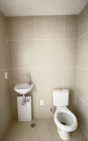 Studio à venda com 26m², 1 quarto e sem vaga Studio à venda com 26m², 1 quarto e sem vagaBanheiro