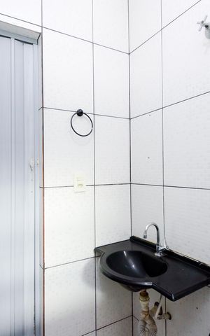 Casa para alugar com 90m², 1 quarto e sem vagaBanheiro da Suíte