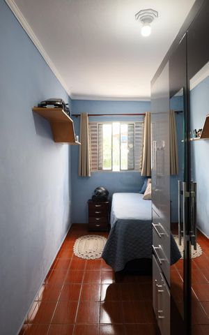 Casa à venda com 175m², 4 quartos e 2 vagasQuarto 3