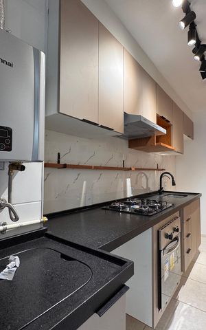 Apartamento para alugar com 78m², 3 quartos e 1 vaga Apartamento para alugar com 78m², 3 quartos e 1 vagaCozinha e Área de Serviço