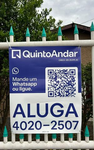 Casa para alugar com 80m², 2 quartos e 1 vagaPlaca