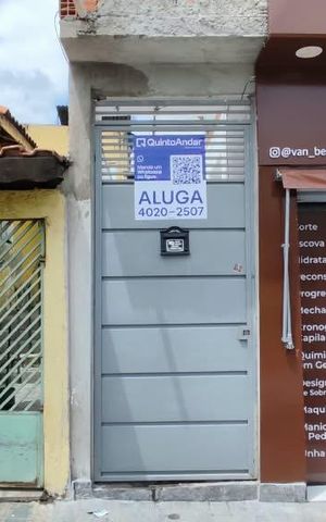 Casa para alugar com 60m², 1 quarto e sem vagaFachada