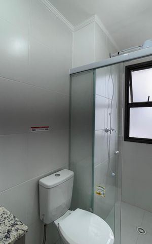 Apartamento para alugar com 36m², 1 quarto e 1 vaga Apartamento para alugar com 36m², 1 quarto e 1 vagaBanheiro