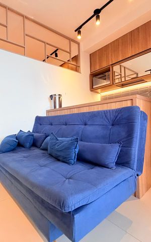 Apartamento para alugar com 48m², 1 quarto e 1 vagaSala/Cozinha
