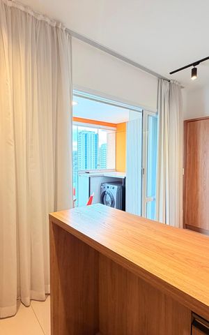 Apartamento para alugar com 48m², 1 quarto e 1 vagaSala/Cozinha