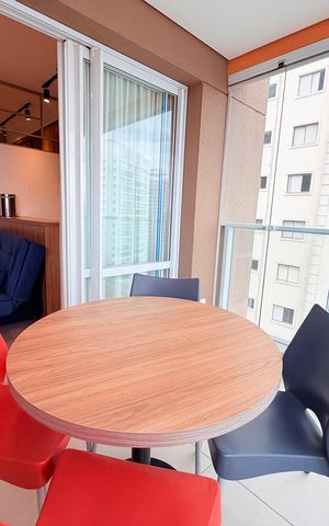 Apartamento para alugar com 48m², 1 quarto e 1 vagaVaranda 