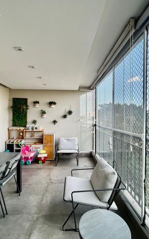 Apartamento à venda com 95m², 3 quartos e 2 vagasEspaço Gourmet