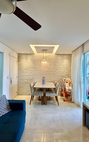 Apartamento à venda com 95m², 3 quartos e 2 vagasSala