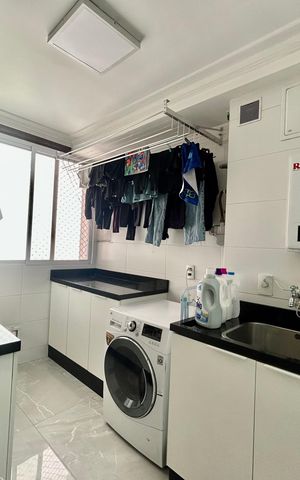 Apartamento à venda com 95m², 3 quartos e 2 vagasLavanderia