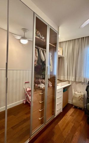 Apartamento à venda com 95m², 3 quartos e 2 vagasQuarto 3