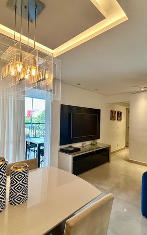 Apartamento à venda com 95m², 3 quartos e 2 vagasSala