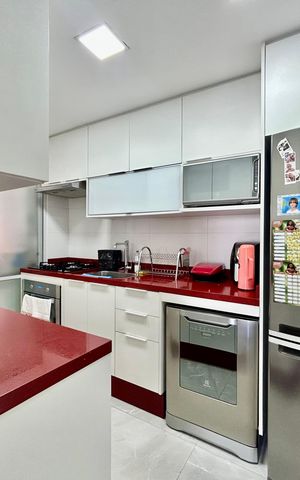 Apartamento à venda com 95m², 3 quartos e 2 vagasCozinha