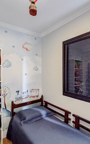 Apartamento à venda com 75m², 3 quartos e 2 vagasQuarto 3