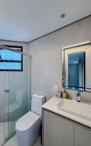Apartamento à venda com 75m², 3 quartos e 2 vagasBanheiro da Suíte