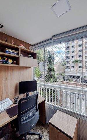 Apartamento à venda com 75m², 3 quartos e 2 vagasVaranda