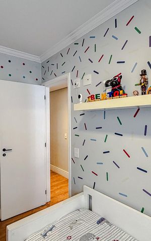 Apartamento à venda com 75m², 3 quartos e 2 vagasQuarto 2
