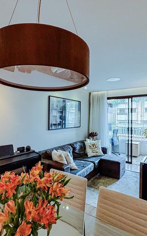 Apartamento à venda com 75m², 3 quartos e 2 vagasSala