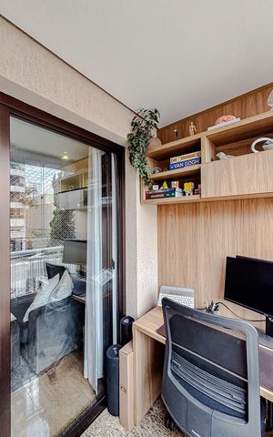 Apartamento à venda com 75m², 3 quartos e 2 vagasVaranda