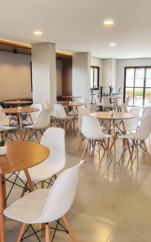Apartamento à venda com 39m², 2 quartos e 1 vaga Apartamento à venda com 39m², 2 quartos e 1 vagaÁrea comum - Salão de festas