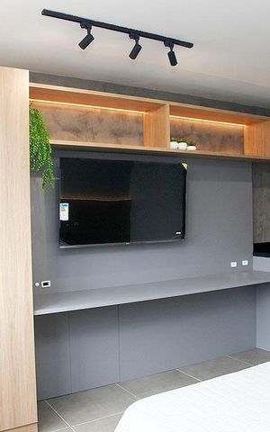 Studio para alugar com 32m², 1 quarto e sem vagaStudio - Sala / Quarto