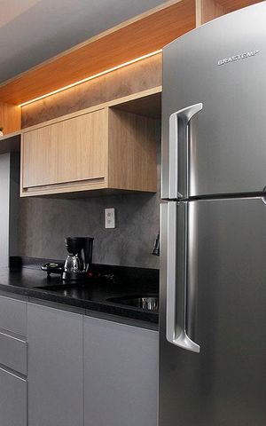 Studio para alugar com 32m², 1 quarto e sem vagaCozinha
