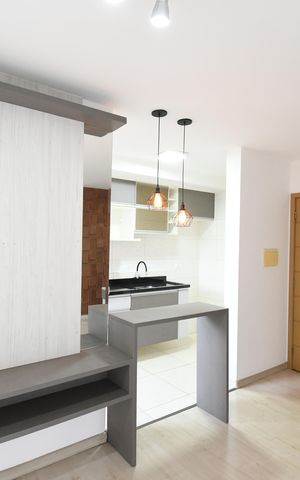 Apartamento para alugar com 54m², 2 quartos e 1 vagaSala