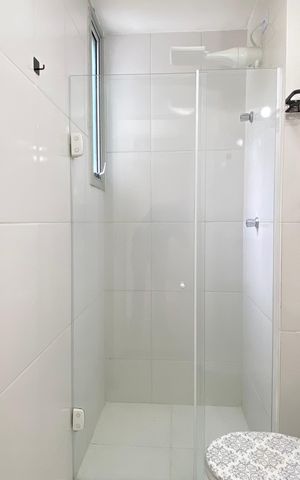 Apartamento para alugar com 64m², 3 quartos e 1 vaga Apartamento para alugar com 64m², 3 quartos e 1 vagaBanheiro