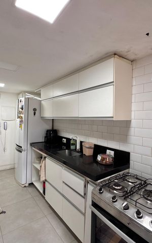 Casa de condomínio à venda com 72m², 3 quartos e 1 vaga Casa de condomínio à venda com 72m², 3 quartos e 1 vagaCozinha