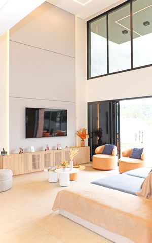 Casa de condomínio à venda com 382m², 5 quartos e 4 vagasSala