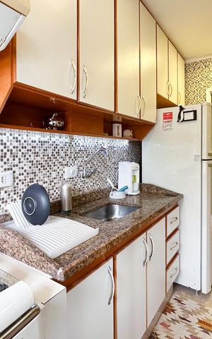 Apartamento à venda com 50m², 1 quarto e 1 vagaCozinha