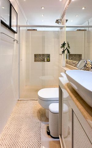 Apartamento à venda com 50m², 1 quarto e 1 vagaBanheiro Social