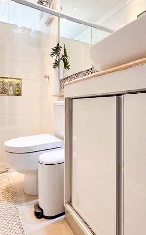 Apartamento à venda com 50m², 1 quarto e 1 vagaBanheiro Social