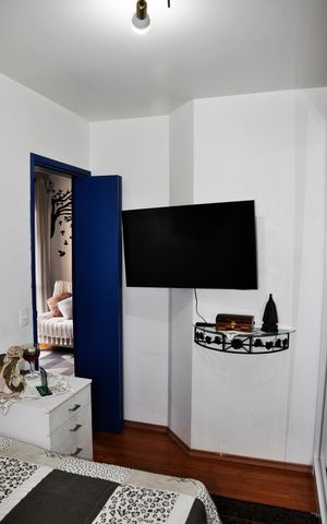 Apartamento à venda com 50m², 2 quartos e 1 vaga Apartamento à venda com 50m², 2 quartos e 1 vagaDetalhe - Quarto 02