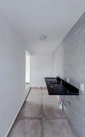 Casa de condomínio para alugar com 47m², 2 quartos e 1 vagaCozinha e Área de Serviço