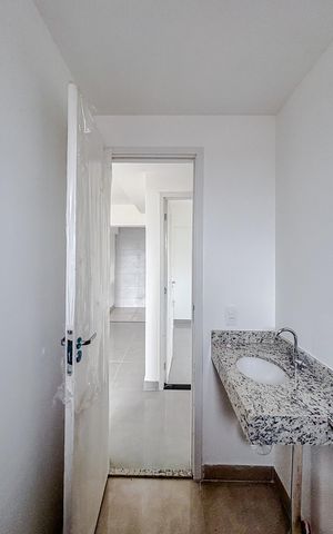 Casa de condomínio para alugar com 47m², 2 quartos e 1 vagaBanheiro